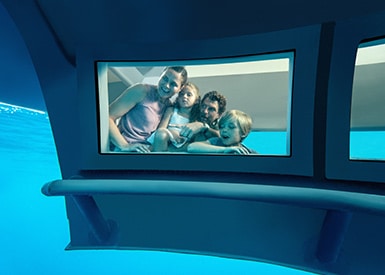 Semi-Submersible Coral Reef Viewing