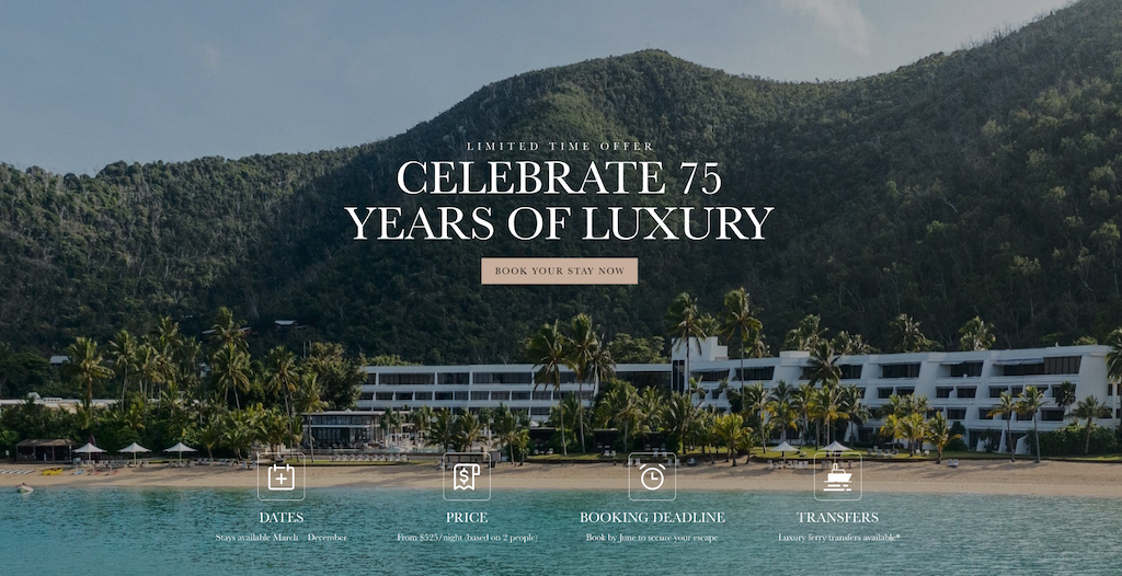 Hayman Island Accommodation Offer