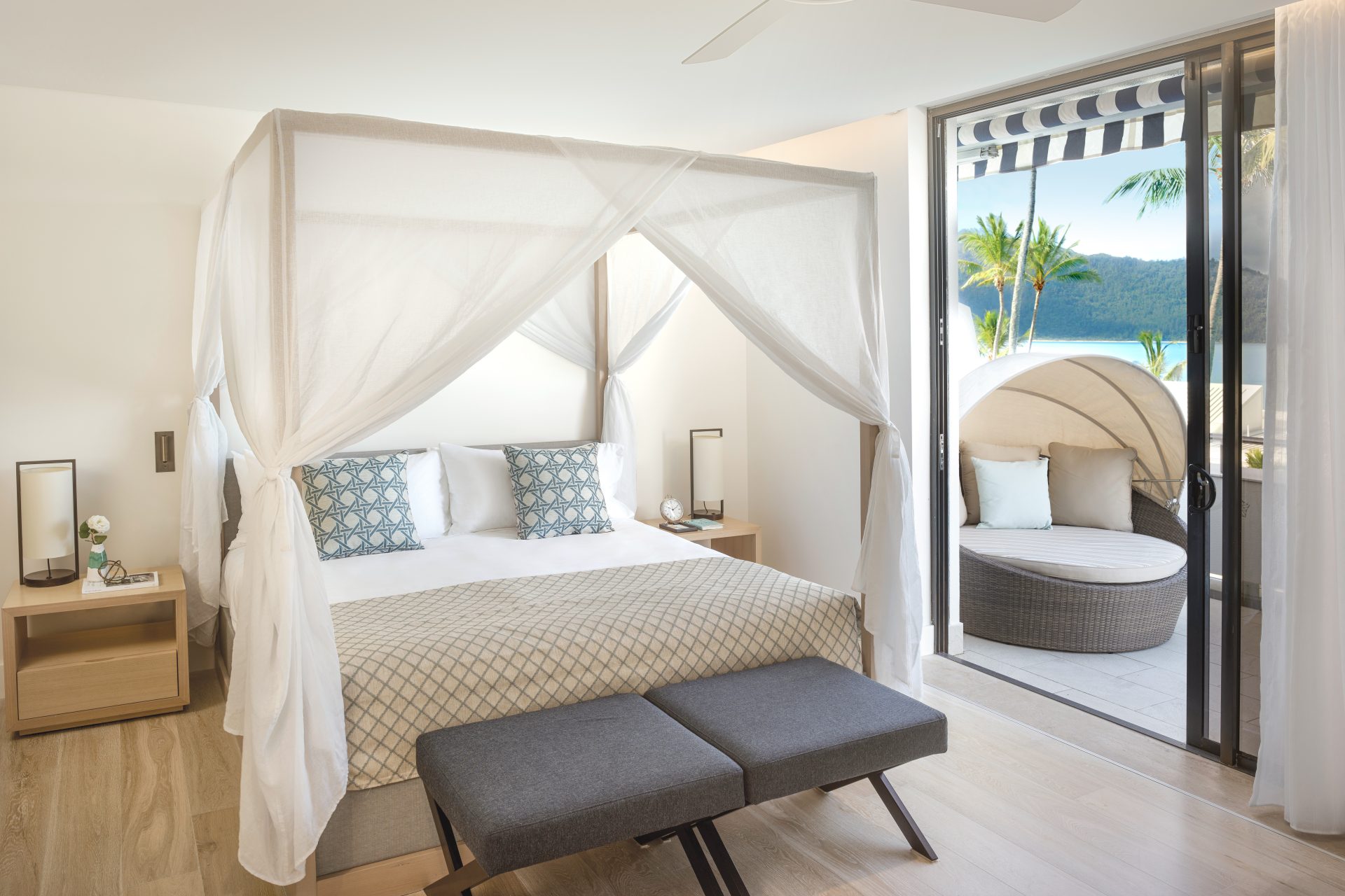 One Bedroom Ocean View Suite at InterContinental Hayman Island with Coral Sea views